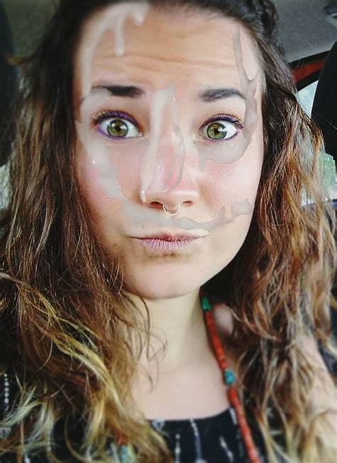 Beautiful black gf gets face covered with cum. A very big collection of cute girls covered in cum - Cum ...