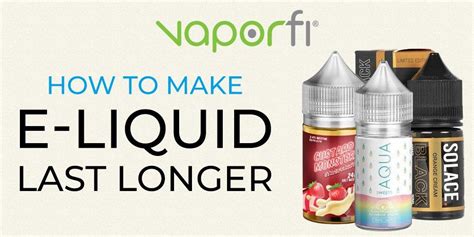 So if you buy your vape juice today (and it has been freshly mixed with fresh ingredients), you have between 18 and 24 months to use it all up. How to Make Your Vape Juice Last Longer | VaporFi