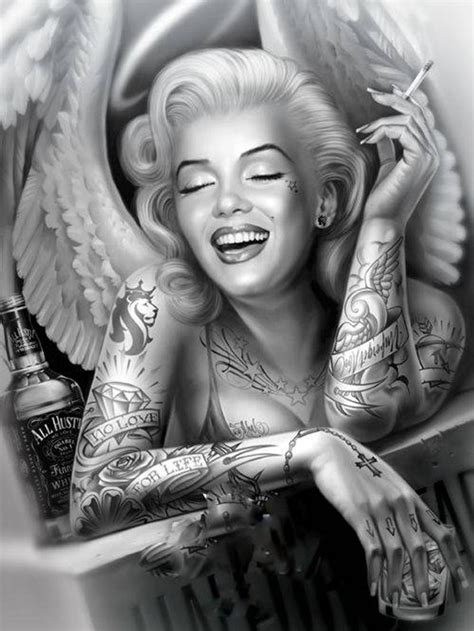 Get information on decorating trends from our informative buyers' guides. Marilyn Monroe Tattoo Art Poster Print A4 | Etsy