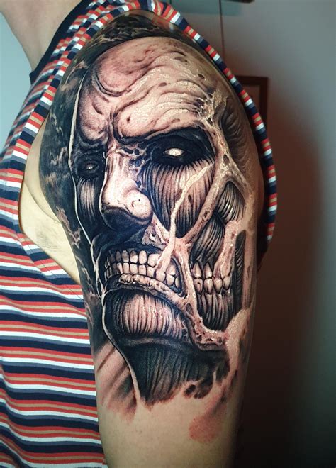 If you are into fashion like we are, you can save with shipito when you shop from your favourite us stores and consolidate your items. This is my fresh tattoo of the colossal titan. Done by ...