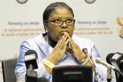 She has refused to discuss the matter, or accept responsibility for the report's failure to interview collins khosa's family. Defence minister Nqakula' son murdered