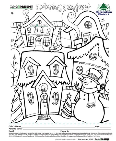 Jul 08, 2013 · winter coloring pages are a great way to get kids (and adults) excited for the winter season. 2017 Holiday Coloring Page - Toledo Parent