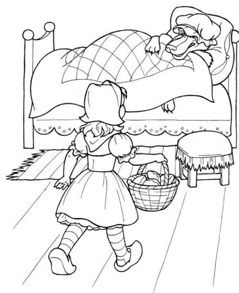 Little red riding hood is a classic fairy tale that can be loads of fun for kids of all ages. Fairytale colouring | Fairy tales preschool, Fairy tales ...