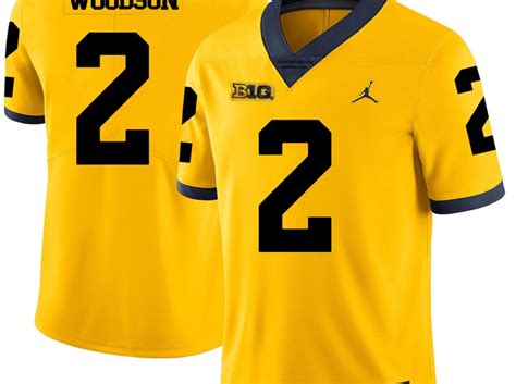 Charles woodson football jerseys, tees, and more are at the official online store of the nfl. Charles Woodson 2 Men's Michigan Wolverines NCAA Football ...