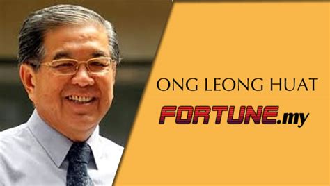 Dato' nik mohamed din bin datuk nik yusoff. Ong Leong Huat - Fortune.My