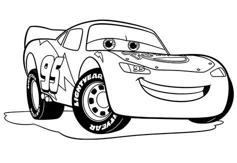 Free lightning mcqueen coloring pages for kids. 43+ Personaggi Saetta Mcqueen Da Colorare