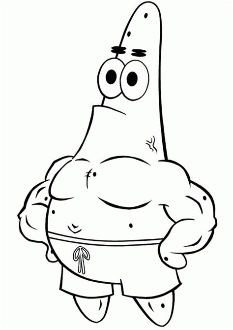 Spongebob squarepants illustration, squidward tentacles patrick star spongebob squarepants plankton and karen sandy cheeks, cartoon character, vehicle, area, spongebobs atlantis squarepantis png. Muscle Coloring Page - Coloring Home