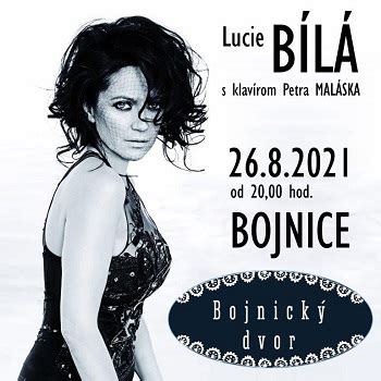 Vyučila se švadlenou v pražské triole a. Koncert Lucie Bílá - vstupenky | Predpredaj.sk