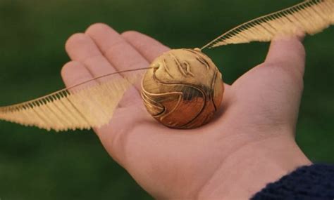 Golden snitch™ rotates and levitates in midair as electro magnets suspend it. Harry Potter's golden snitch - here's how to make your own ...