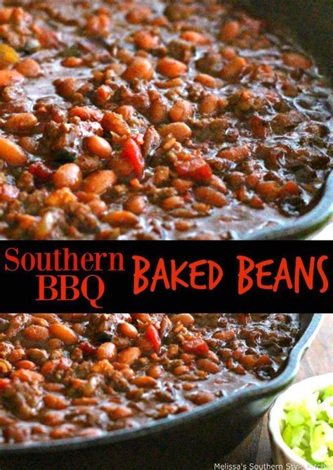 I often take these for potlucks or parties. Southern Barbecue Baked Beans (With images) | Baked bean ...