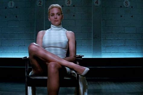 However, the truth behind the way the scene was shot the scene wasn't in the original script for basic instinct. 40 Easter Eggs We Noticed in 'Deadpool 2' | When In Manila