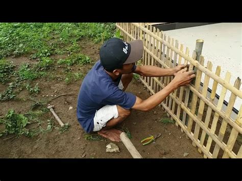 Bambu dapat menjadi tanaman yang sulit tumbuh, terutama jika anda tinggal di iklim yang memiliki suhu yang sangat panas atau sangat dingin. Contoh Pagar Bambu Keren : Cara Mudah Membuat Pagar Bambu ...