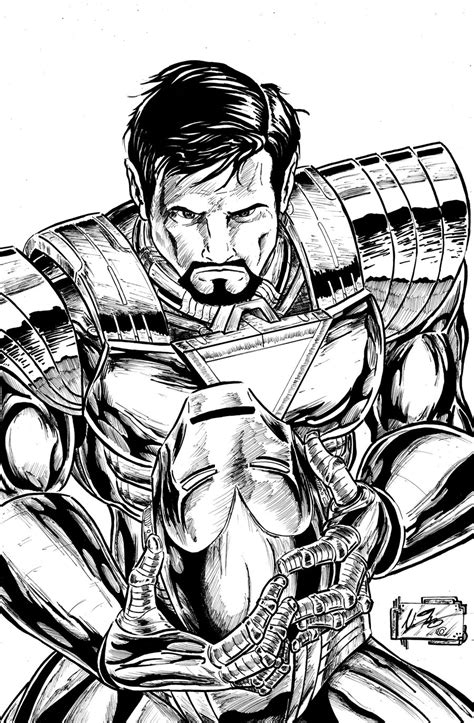 Unsurprisingly, iron man is sporting some serious firepower. Iron man to color for children - Iron Man Kids Coloring Pages