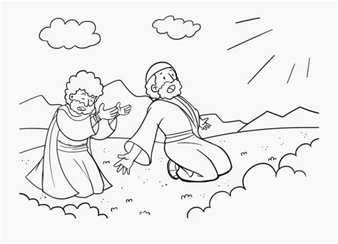 Instructions on how to print and use the printable rainbow coloring page with words. Emotion,art,text - Aaron Helps Moses Coloring Sheet , Free Transparent Clipart - ClipartKey