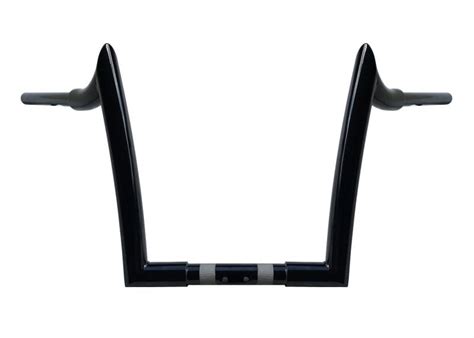 Ape hangers are silly and potentially dangerous when trying to handle a bike in a dangerous situation. 12" PHATTY MERCS 1-1/2 APE HANGER FOR HARLEY DYNA AND SOFTAIL