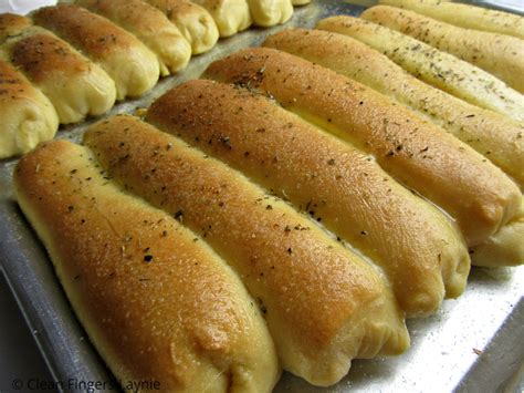With some ingredients you probably have at home, you can. Copycat Homemade Italian Breadsticks | Clean Fingers Laynie