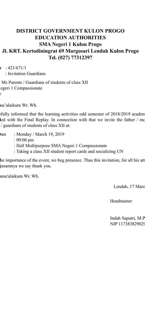 Contoh surat resmi dalam bahasa inggris dan artinya. Contoh Surat Undangan Pernikahan Dalam Bahasa Inggris ...