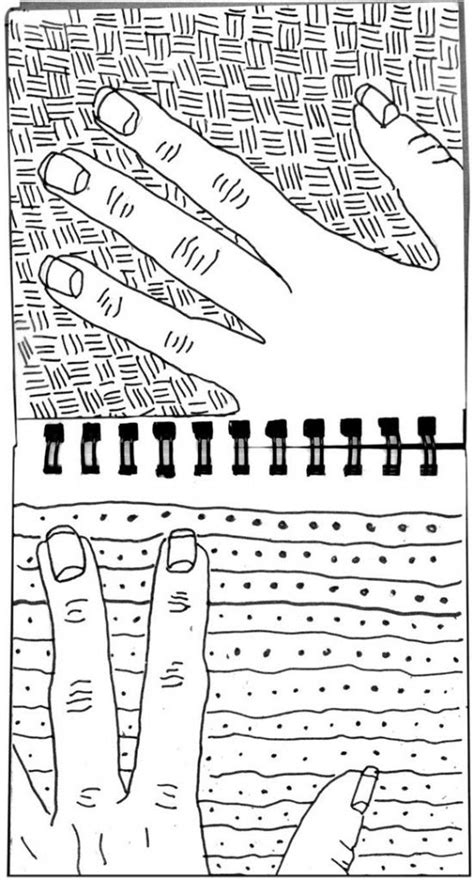 Think about the bible characters in your lesson. Outline Hand Drawing | Strichzeichnung kunst, Kunstprojekt ...