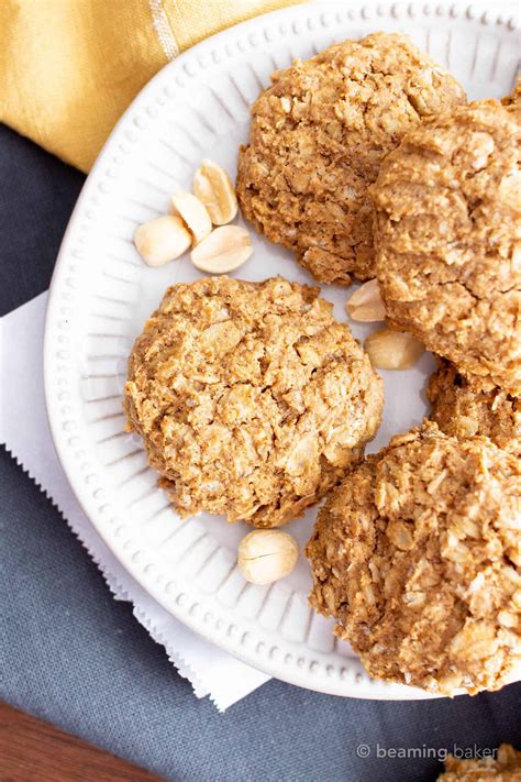 To make diabetic oatmeal cookies, you'll need drop by teaspoon onto greased cookie sheet and bake. Oil-Free Peanut Butter Oatmeal Breakfast Cookies (V, GF ...