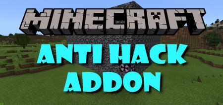 Check spelling or type a new query. Anti Hack Minecraft PE Addon 1.16