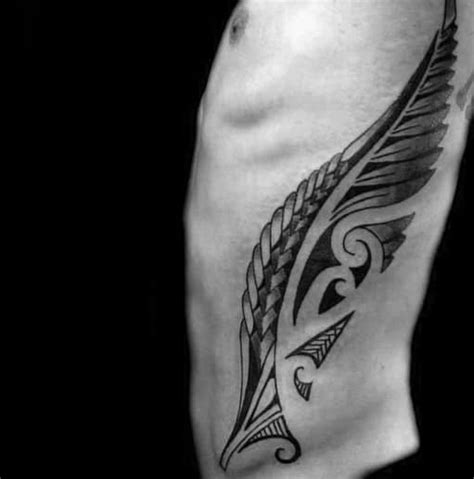 The black coloring with a mix of shading in certain parts makes the design look stunning. 60 Fern Tattoo Designs For Men - Leaf Ink Ideas