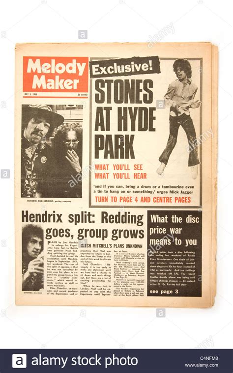 This top songs for year 1969 page has the songs you remember in popularity order. Melody Maker weekly music paper, July 5th 1969 Stock Photo - Alamy