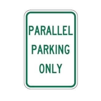 Check spelling or type a new query. Parallel Parking Only Traffic Sign, 12 x 18 Reflective Plastic, PARALLELPARKINGONLYPLASTIC ...