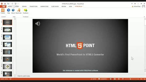 Unlike the previous version of presentation file format ppt which was binary, the pptx format is based on the microsoft powerpoint open xml presentation file format. HTML5Point - Convert PowerPoint to HTML5 | PPT to HTML5 ...