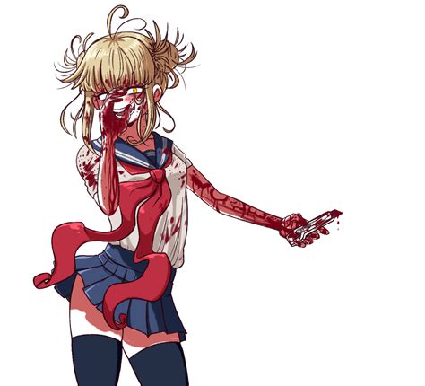 The Big ImageBoard (TBIB) - 1girl bangs blonde hair blood bloody clothes bloody hands bloody 