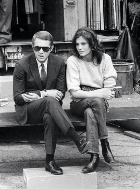 A short biography of steve mcqueen who studied acting at the neighborhood playhouse and scored big with his first hit film, the magnificent seven. considered. Steve McQueen and Jacqueline Bassett on the set of ...