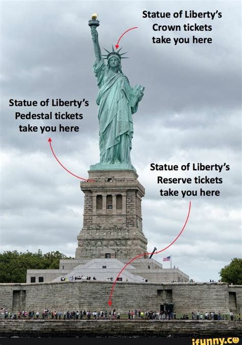 Plan ahead if possible, and avoid these scammers selling overpriced and/or fake tickets. Statue of Liberty's Crown tickets take you here Pedestal ...