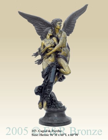 Cupid and psyche, eros and psyche or love and psyche, also known as the tale of. Heroic Cupid and Psyche bronze statue