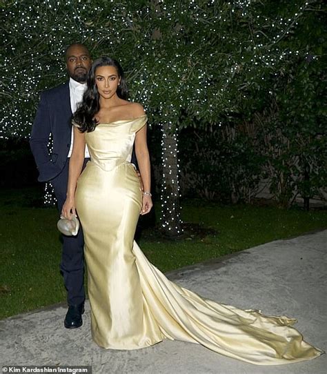 Romantic lace detailing catches the eye before attention is pulled to the sparkly belt. Kim Kardashian exudes old Hollywood style in $9300 vintage ...