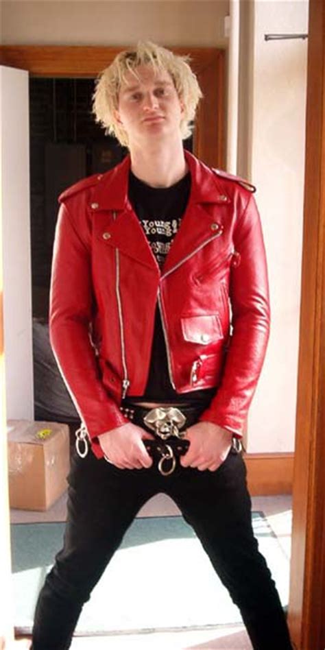 Buy supreme men's red vanson leathers cordura jacket. Basic Motorcycle Jacket- RED leather