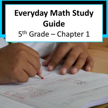 The lessons, perfect for students in grade 5, strengthen math skills by focusing on fractions. *Free* Everyday Math Grade 5 Chapter 1 Study Guide by ...