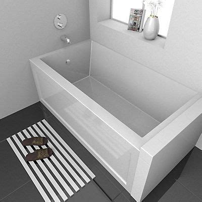 This bathtub offers an attractive design with the strength and durability of acrylic. Valley Quad 54x30 Skirted Tub With Left Hand Drain | The ...