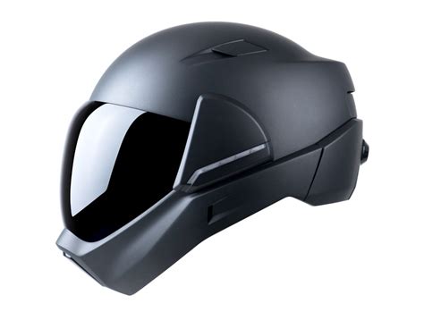 The helmet can also connect to an app which plans your route using gps and the. This Motorcycle Helmet Has a Display, Rear Camera, Walkie ...