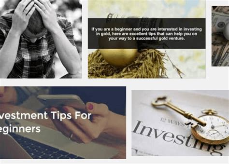 Keep your goals in mind by prioritizing savings and overall affordability. Basic Investment Guidelines for Beginners | Investing ...
