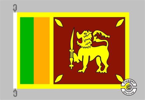 We review the national flag of sri lanka and give it a score out of 10. Sri Lanka Flagge Hissflaggen Premium Staaten International ...