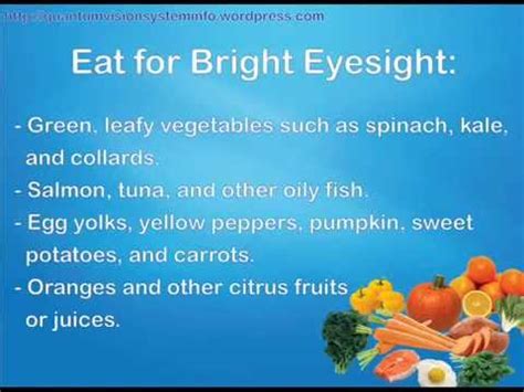 · eyesight can deteriorate as people get older or due to certain health conditions. How To Improve Your Eyesight Naturally - 6 Tips For Better ...