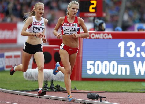 Karoline bjerkeli grøvdal set a norwegian women's 10km record of 30:32. Bjerkeli Grøvdal: - Glad jeg kunne starte - VG