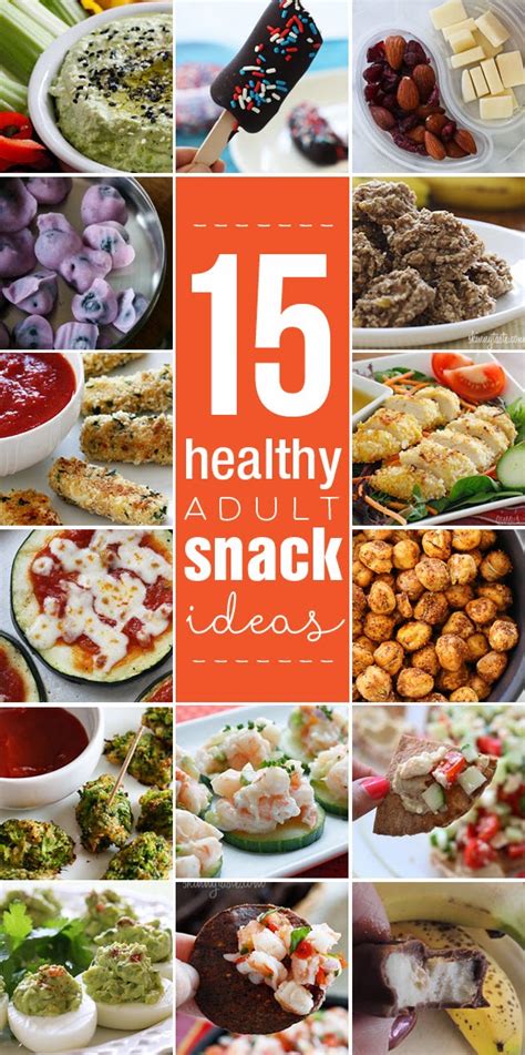 Still, coming up with ideas for snacks that are easy to prep, healthy, and portable can be difficult. 15 Healthy Adult Snacks | Skinnytaste | Bloglovin'