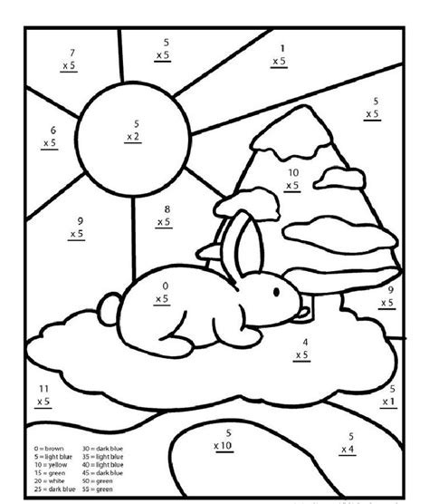 The harry potter and narnia books have enchanted readers for years, and have helped to create a modern interest in the ancient greek mythical creatures such as the centaur, cyclops and griffin. Winter Coloring Pages 5th Grade | Math coloring worksheets ...