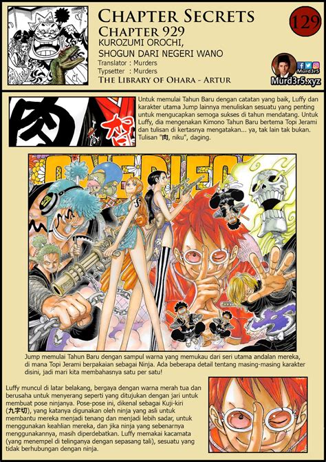 Download the files at high speed and enjoy easy and convenient design. Komik One Piece Chapter 929 Sub Indonesia - Laco Blog