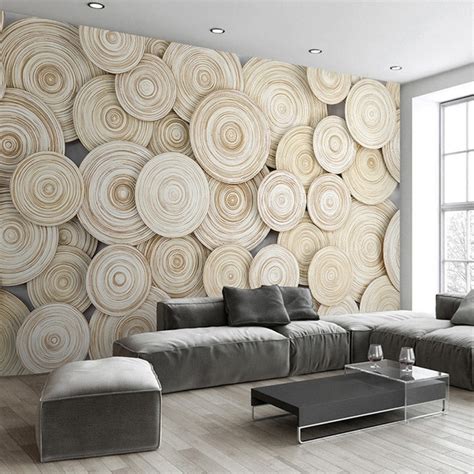 Fototapete 3d holzdeck dock wohnzimmer tv hintergrund wand. Große Eigene Wandbild Tapete Moderne Design 3D Holz Textur Wohnzimmer TV Hintergrund Wand ...