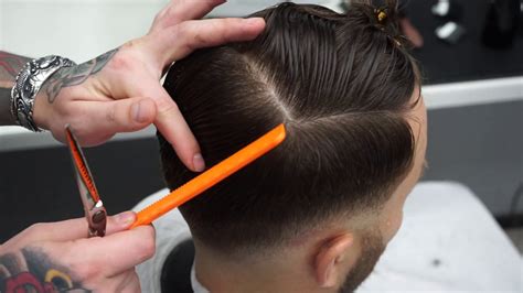 Taper, skin fade, low fade, medium fade & high fade are all types of fade haircut and it's easy to get confused by what they are. Gentleman Haircut & fade | мужская стрижка - YouTube
