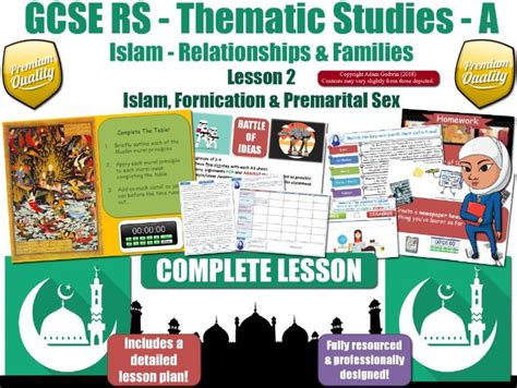 This question clearly is about something different; GCSE Islam - Sex Before Marriage (Premarital Sex) [FREE ...