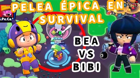 Both brawlers have the special ability to knock back brawlers, but which one. MOMENTO EPICO BEA VS BIBI | BRAWL STARS - YouTube