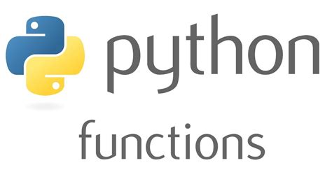 Python Tutorial: Functions - YouTube