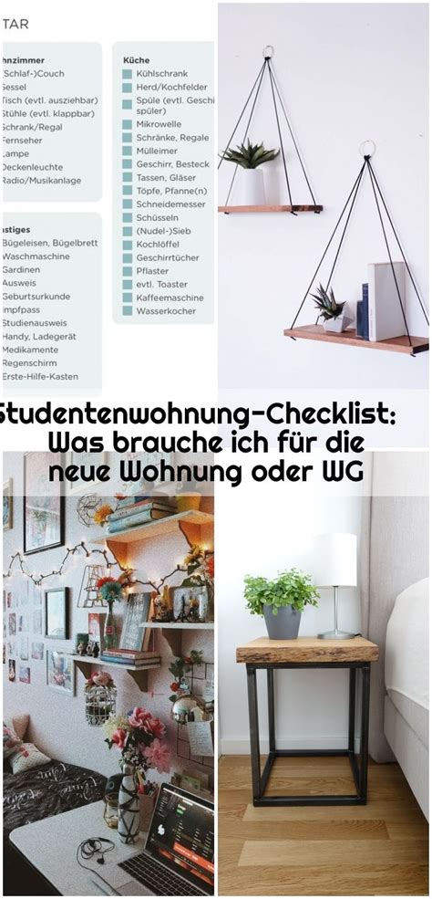Studentenwohnung-Checklist: Was brauche ich für die neue ...